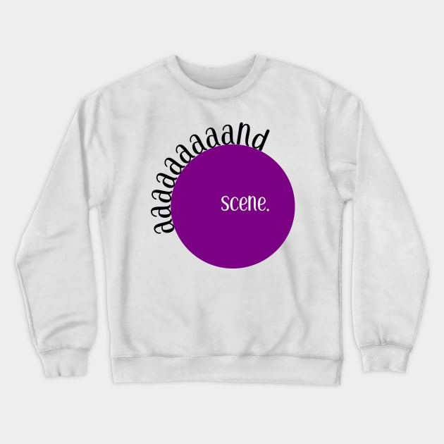 aaaand scene Crewneck Sweatshirt by Sissy Store